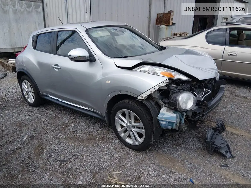 2012 Nissan Juke Sv VIN: JN8AF5MR3CT111626 Lot: 45541402