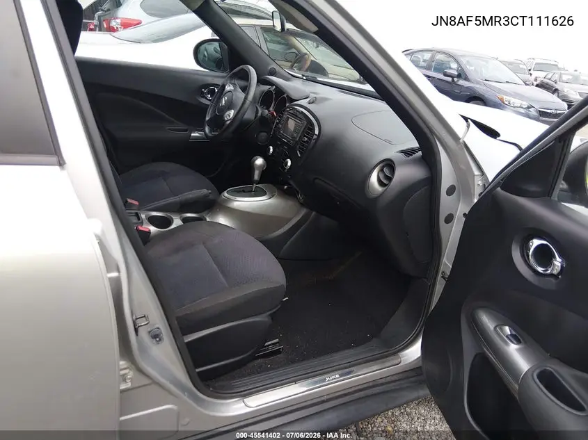 2012 Nissan Juke Sv VIN: JN8AF5MR3CT111626 Lot: 45541402