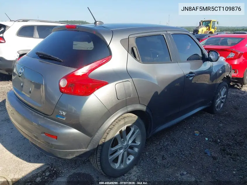 2012 Nissan Juke Sv VIN: JN8AF5MR5CT109876 Lot: 45549296
