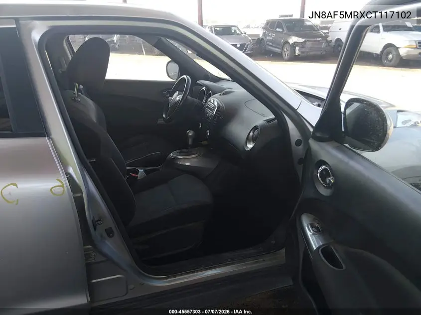 2012 Nissan Juke Sv VIN: JN8AF5MRXCT117102 Lot: 45557303