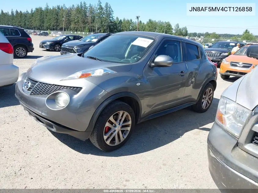 2012 Nissan Juke Sl VIN: JN8AF5MV4CT126858 Lot: 45558026