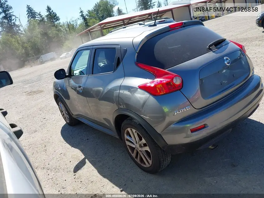 2012 Nissan Juke Sl VIN: JN8AF5MV4CT126858 Lot: 45558026
