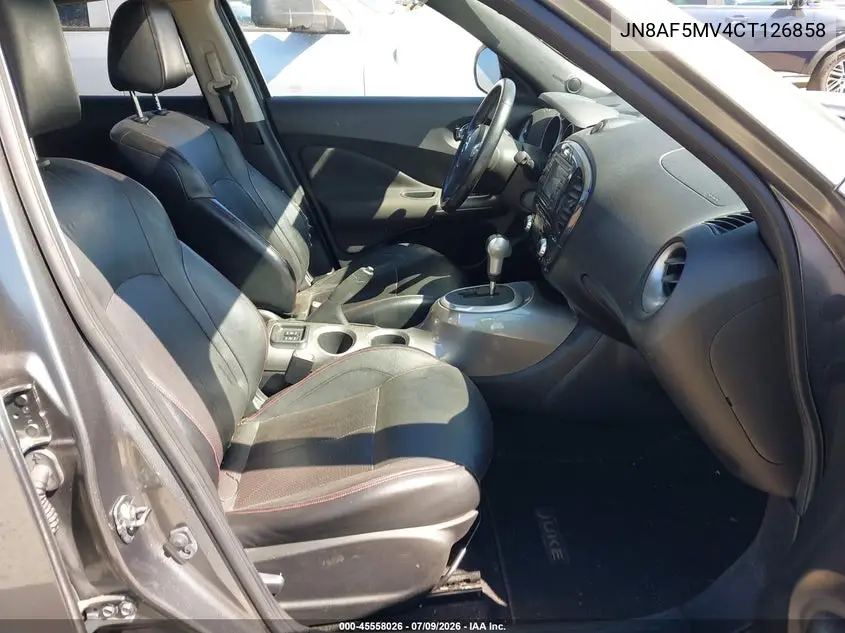 2012 Nissan Juke Sl VIN: JN8AF5MV4CT126858 Lot: 45558026