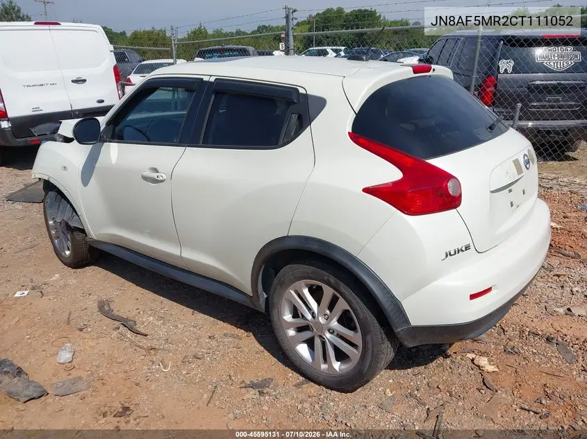 2012 Nissan Juke Sv VIN: JN8AF5MR2CT111052 Lot: 45595131