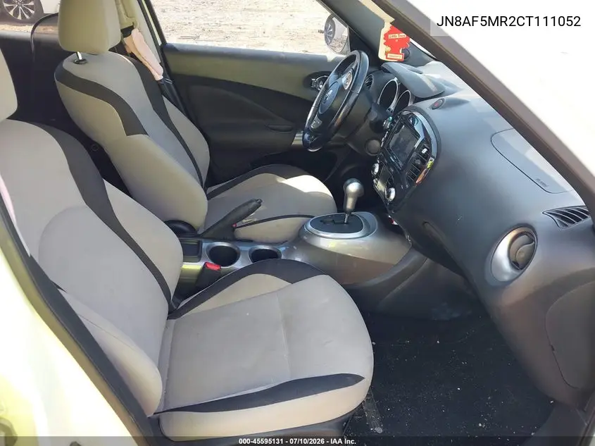 2012 Nissan Juke Sv VIN: JN8AF5MR2CT111052 Lot: 45595131