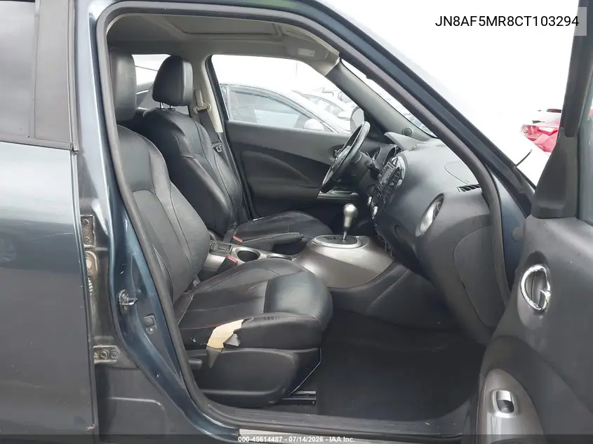 2012 Nissan Juke Sl VIN: JN8AF5MR8CT103294 Lot: 45614487