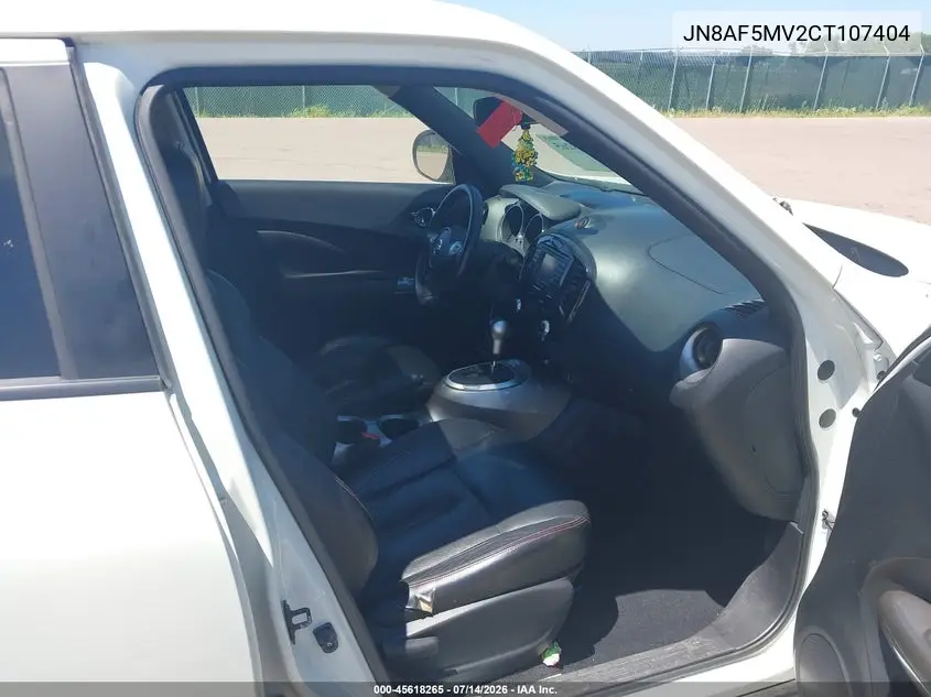 2012 Nissan Juke Sl VIN: JN8AF5MV2CT107404 Lot: 45618265