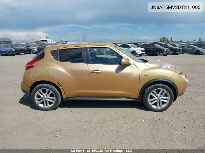 2013 Nissan Juke Nismo/Sl/Sv VIN: JN8AF5MV2DT211005 Lot: 12656045x