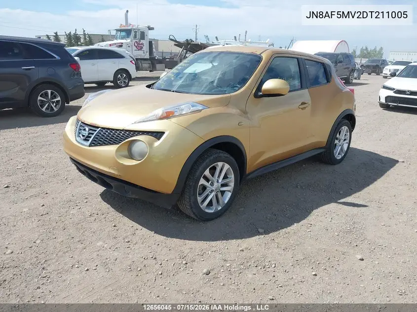 2013 Nissan Juke Nismo/Sl/Sv VIN: JN8AF5MV2DT211005 Lot: 12656045x