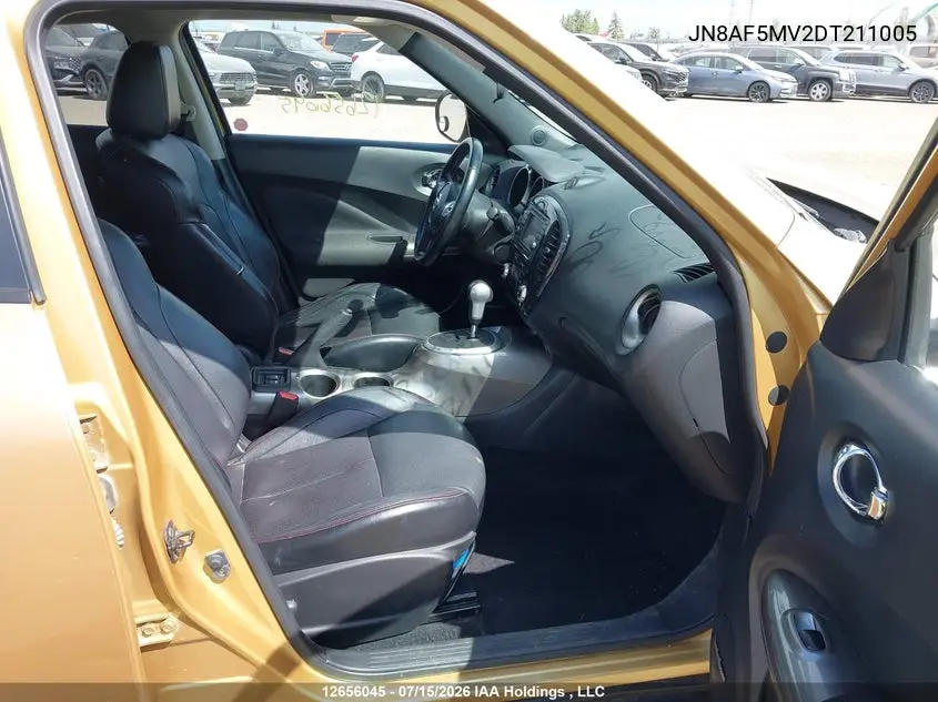 2013 Nissan Juke Nismo/Sl/Sv VIN: JN8AF5MV2DT211005 Lot: 12656045x