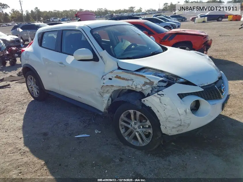 JN8AF5MV0DT211911 2013 Nissan Juke S