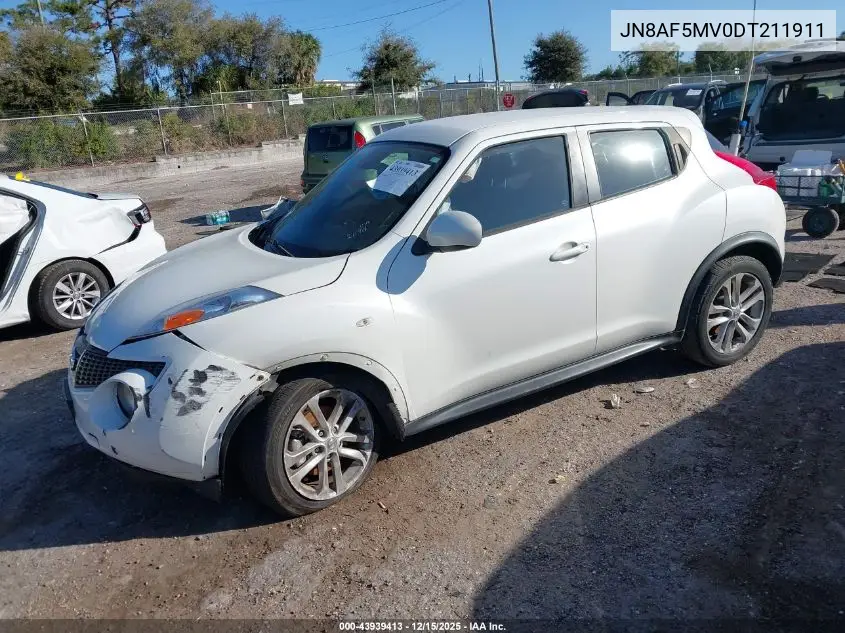 JN8AF5MV0DT211911 2013 Nissan Juke S