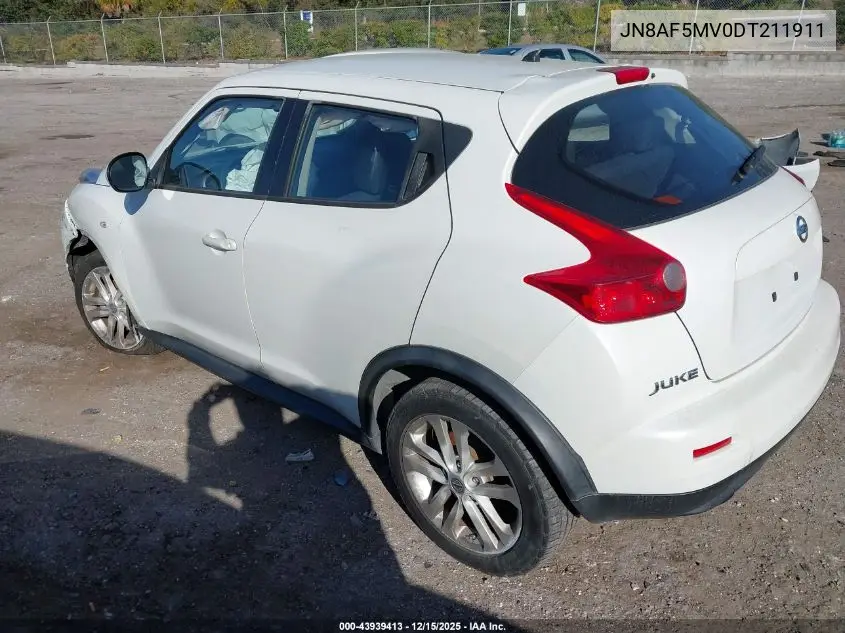 JN8AF5MV0DT211911 2013 Nissan Juke S