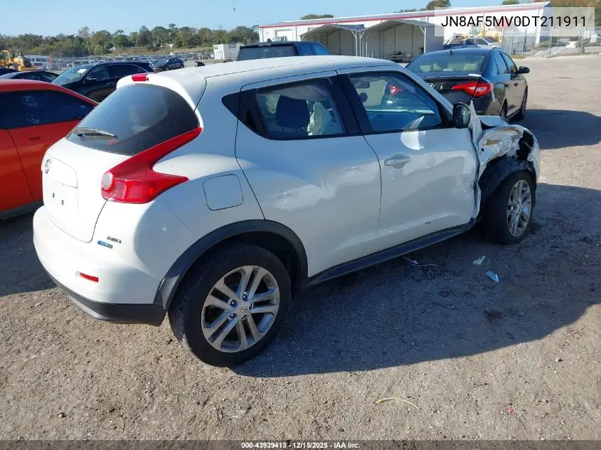 JN8AF5MV0DT211911 2013 Nissan Juke S