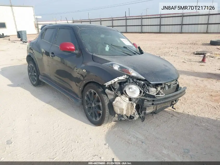 JN8AF5MR7DT217126 2013 Nissan Juke Nismo