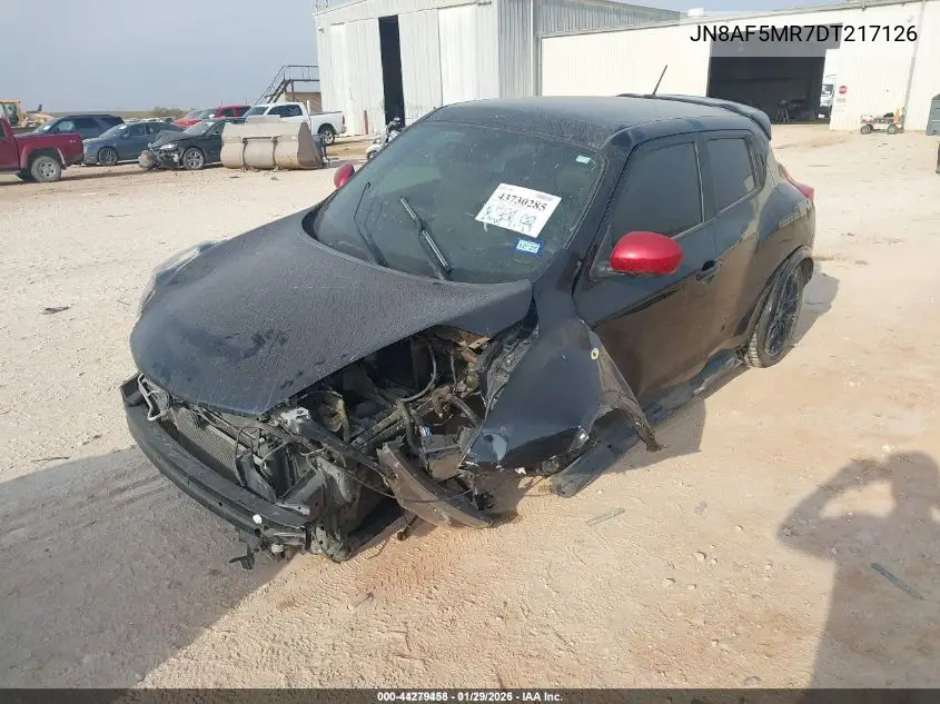 JN8AF5MR7DT217126 2013 Nissan Juke Nismo