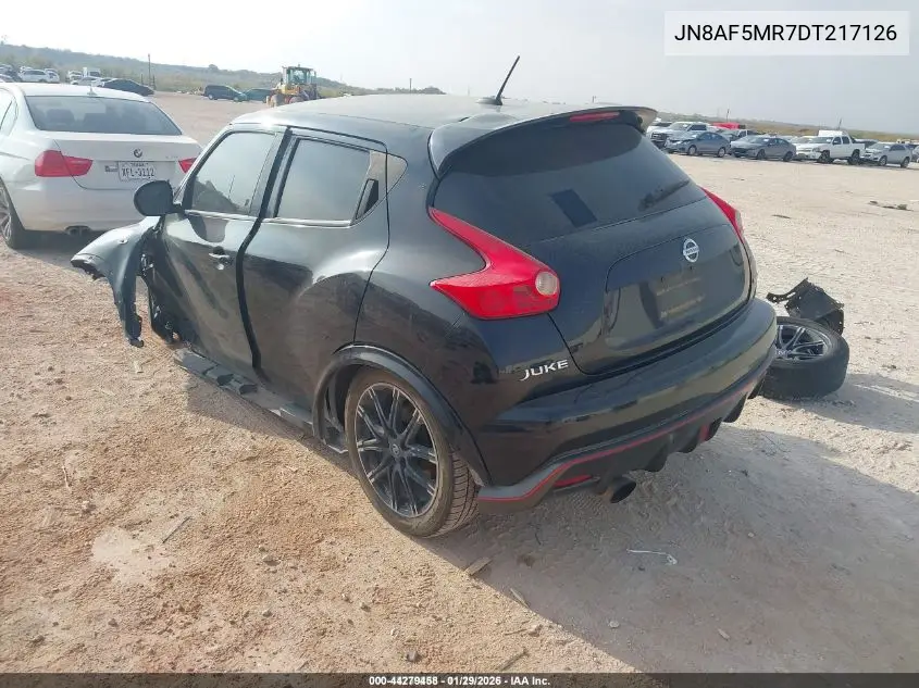 JN8AF5MR7DT217126 2013 Nissan Juke Nismo