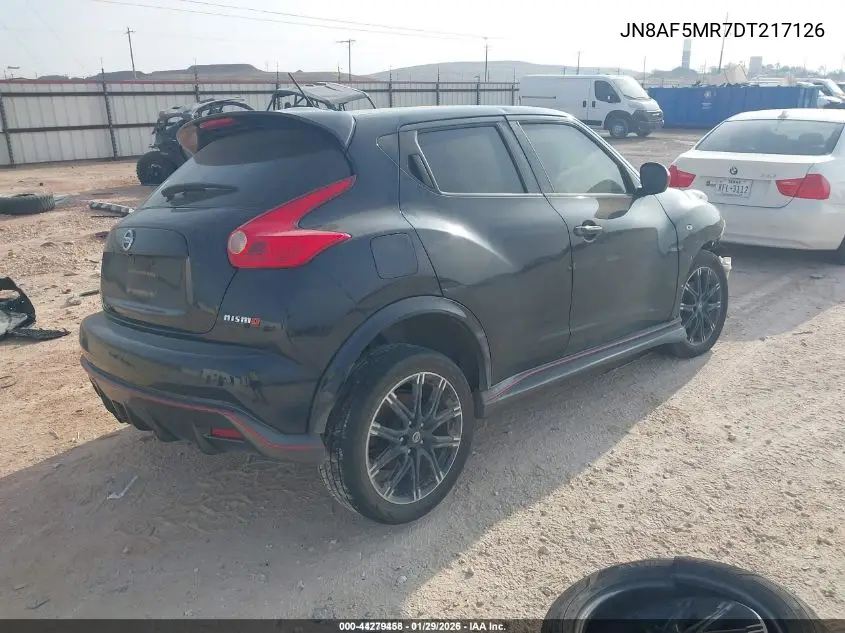 JN8AF5MR7DT217126 2013 Nissan Juke Nismo