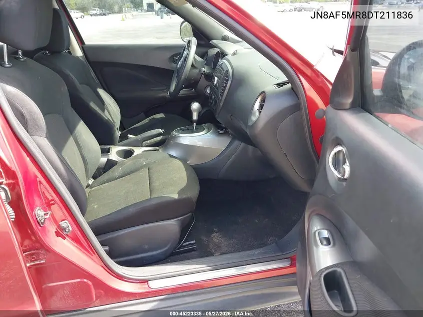 2013 Nissan Juke S VIN: JN8AF5MR8DT211836 Lot: 45223335