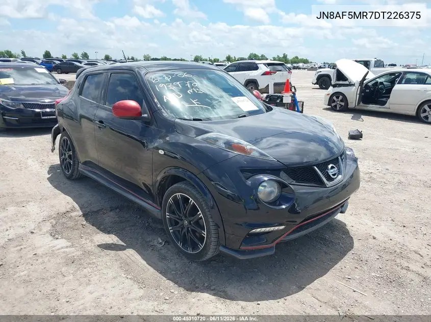 2013 Nissan Juke Nismo VIN: JN8AF5MR7DT226375 Lot: 45310720