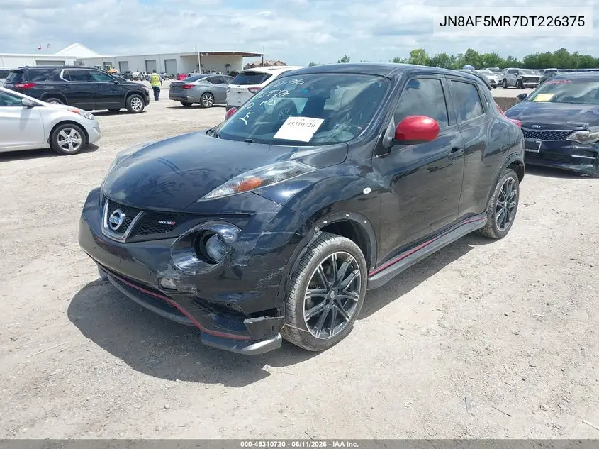 2013 Nissan Juke Nismo VIN: JN8AF5MR7DT226375 Lot: 45310720