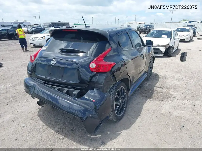 2013 Nissan Juke Nismo VIN: JN8AF5MR7DT226375 Lot: 45310720