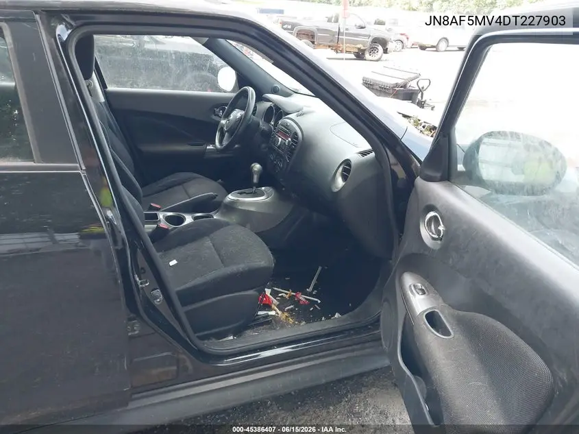 2013 Nissan Juke S VIN: JN8AF5MV4DT227903 Lot: 45386407