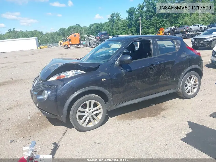 2013 Nissan Juke S VIN: JN8AF5MV5DT217509 Lot: 45391467