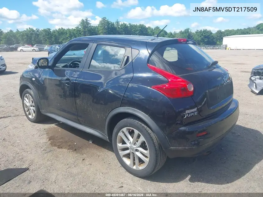 2013 Nissan Juke S VIN: JN8AF5MV5DT217509 Lot: 45391467