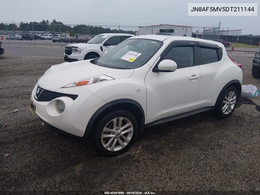 2013 Nissan Juke Sl VIN: JN8AF5MV5DT211144 Lot: 45391998
