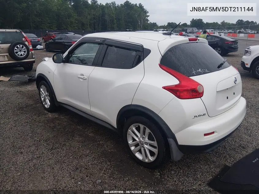 2013 Nissan Juke Sl VIN: JN8AF5MV5DT211144 Lot: 45391998