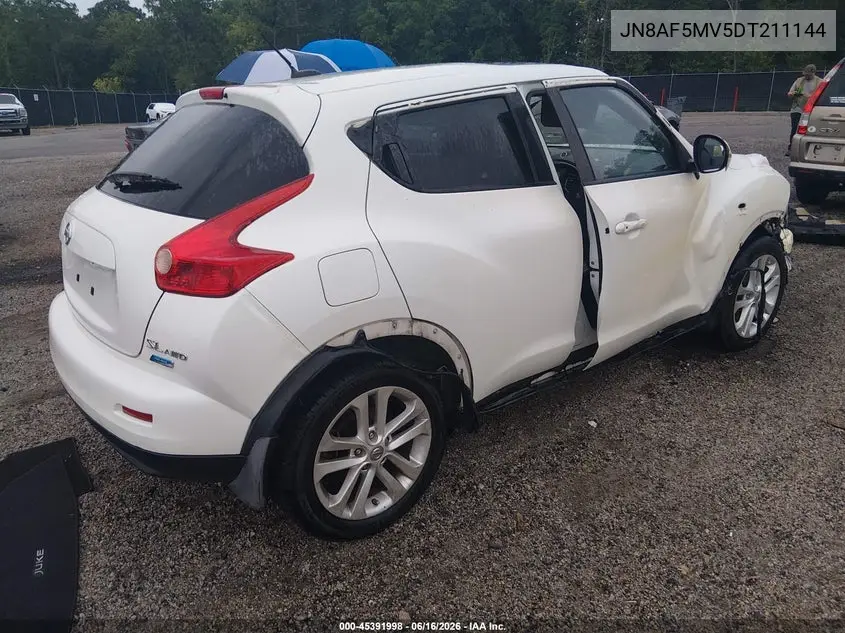 2013 Nissan Juke Sl VIN: JN8AF5MV5DT211144 Lot: 45391998