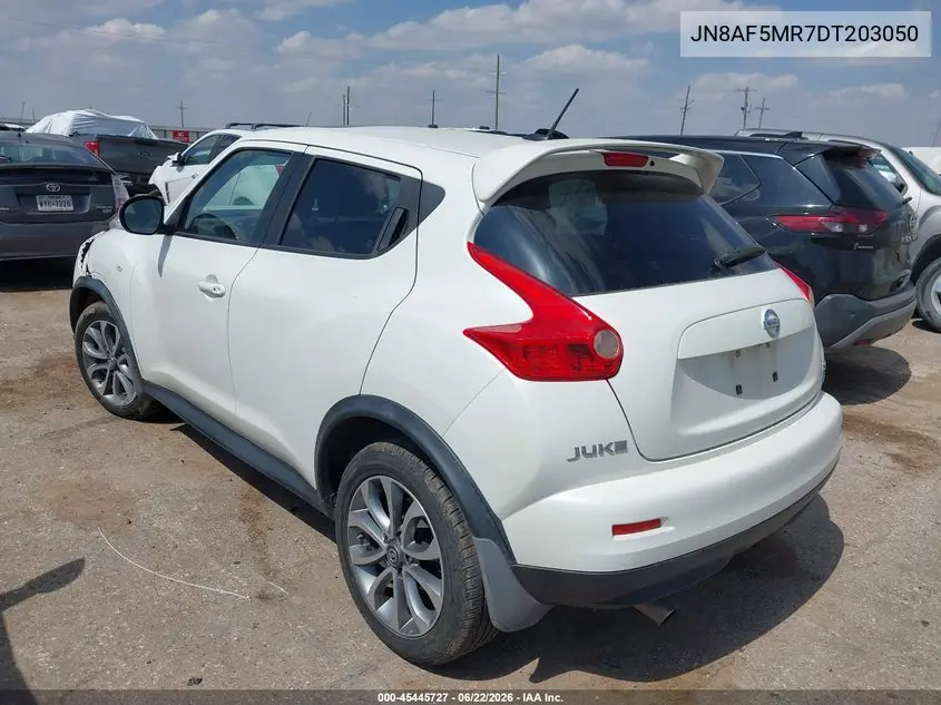 2013 Nissan Juke Sl VIN: JN8AF5MR7DT203050 Lot: 45445727
