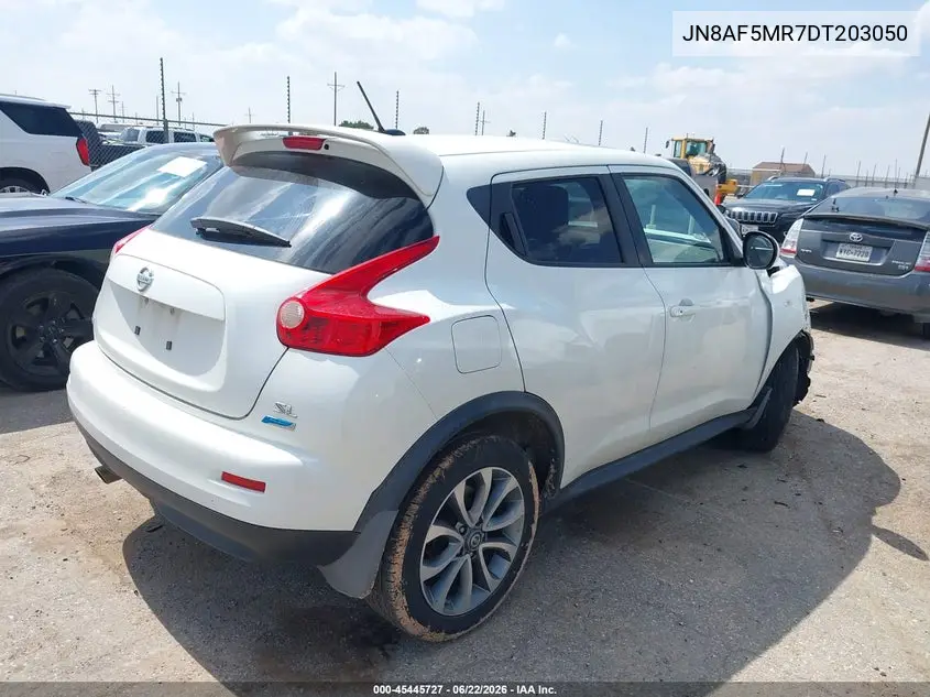 2013 Nissan Juke Sl VIN: JN8AF5MR7DT203050 Lot: 45445727