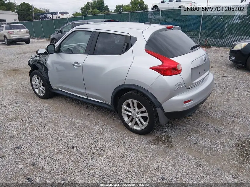 2013 Nissan Juke Sv VIN: JN8AF5MV7DT205202 Lot: 45455404