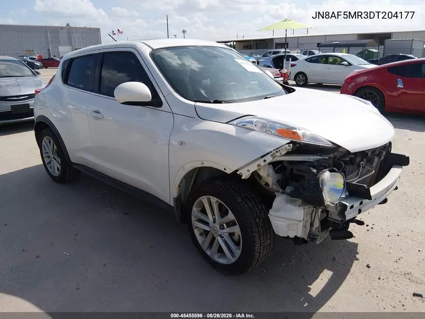 2013 Nissan Juke Sv VIN: JN8AF5MR3DT204177 Lot: 45455596