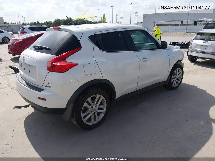 2013 Nissan Juke Sv VIN: JN8AF5MR3DT204177 Lot: 45455596