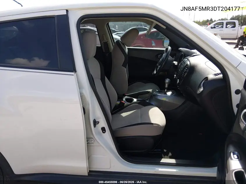 2013 Nissan Juke Sv VIN: JN8AF5MR3DT204177 Lot: 45455596
