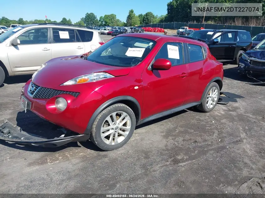 2013 Nissan Juke S VIN: JN8AF5MV2DT227074 Lot: 45465165