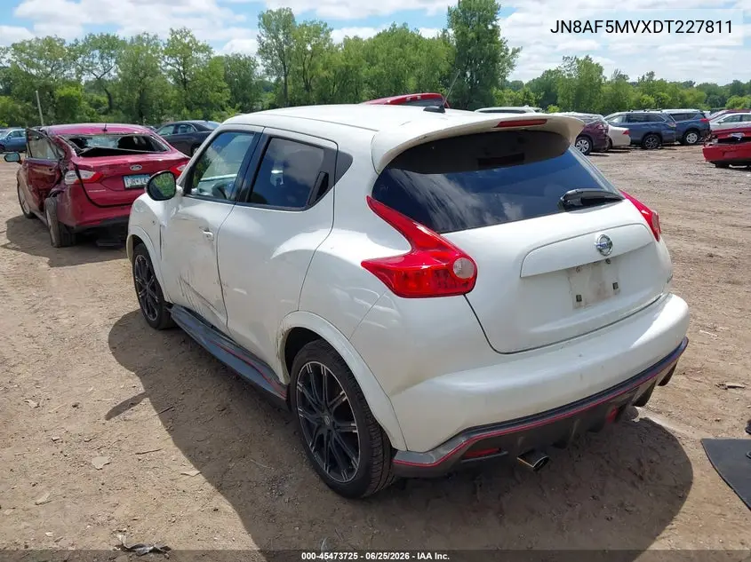 2013 Nissan Juke Nismo VIN: JN8AF5MVXDT227811 Lot: 45473725