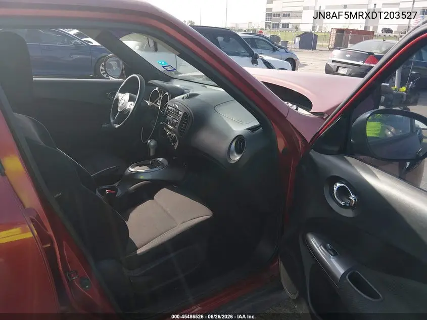 2013 Nissan Juke S VIN: JN8AF5MRXDT203527 Lot: 45486526