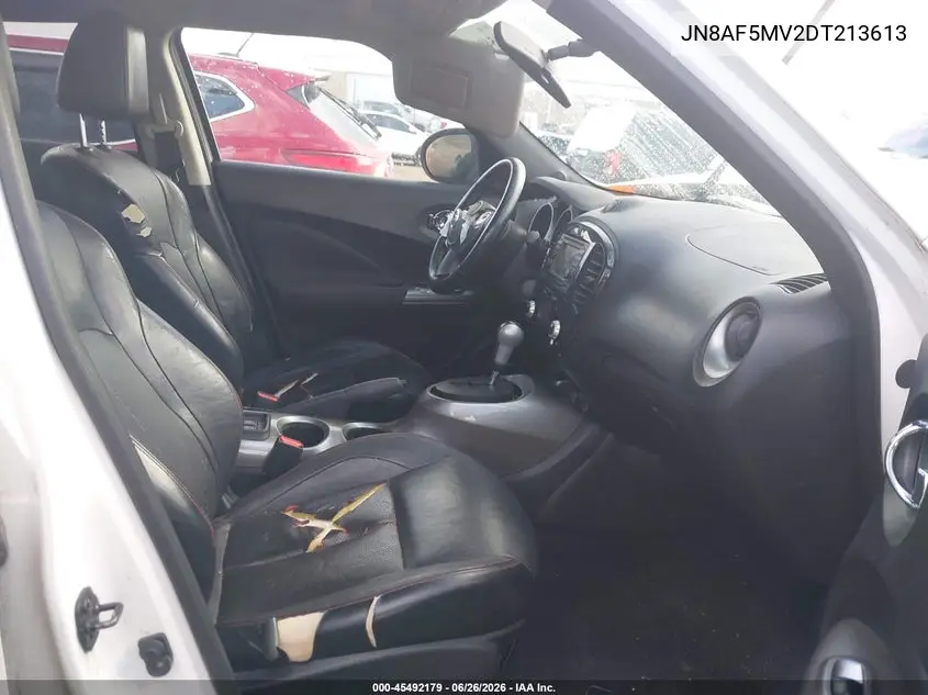 2013 Nissan Juke Sl VIN: JN8AF5MV2DT213613 Lot: 45492179