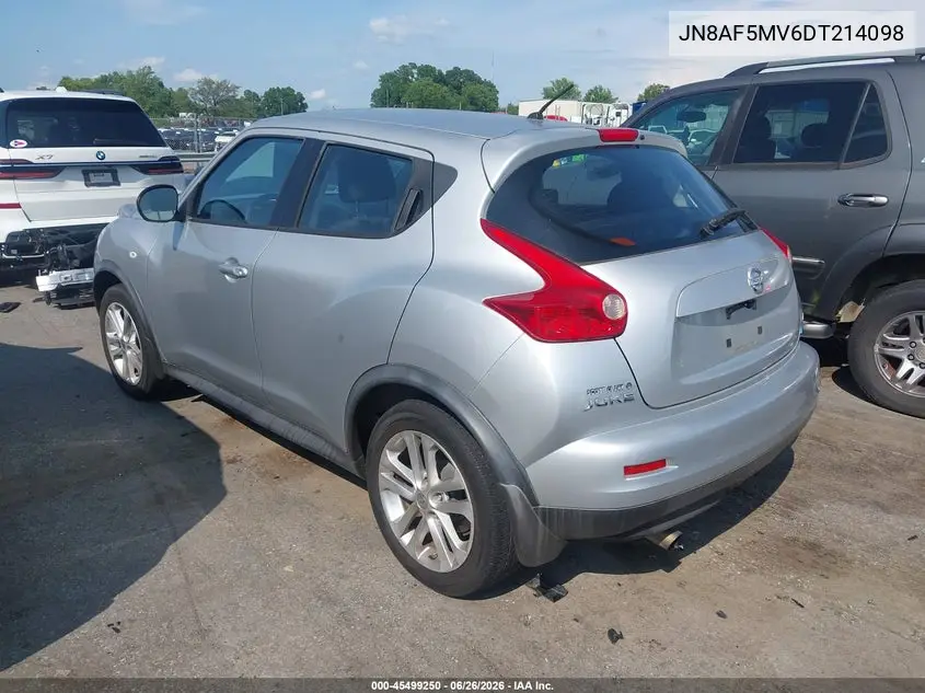 2013 Nissan Juke S VIN: JN8AF5MV6DT214098 Lot: 45499250