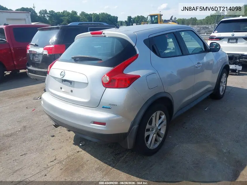 2013 Nissan Juke S VIN: JN8AF5MV6DT214098 Lot: 45499250