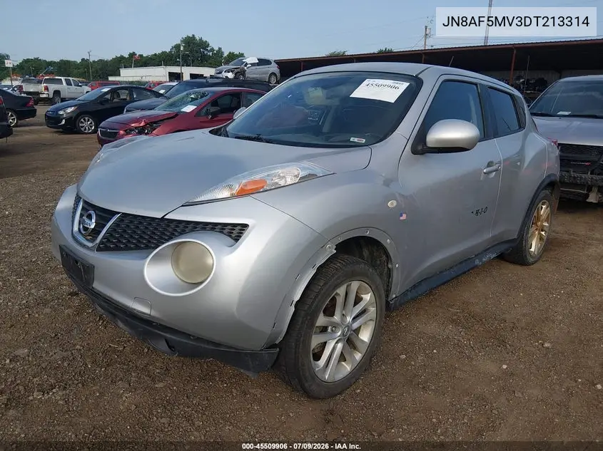 2013 Nissan Juke Sv VIN: JN8AF5MV3DT213314 Lot: 45509906