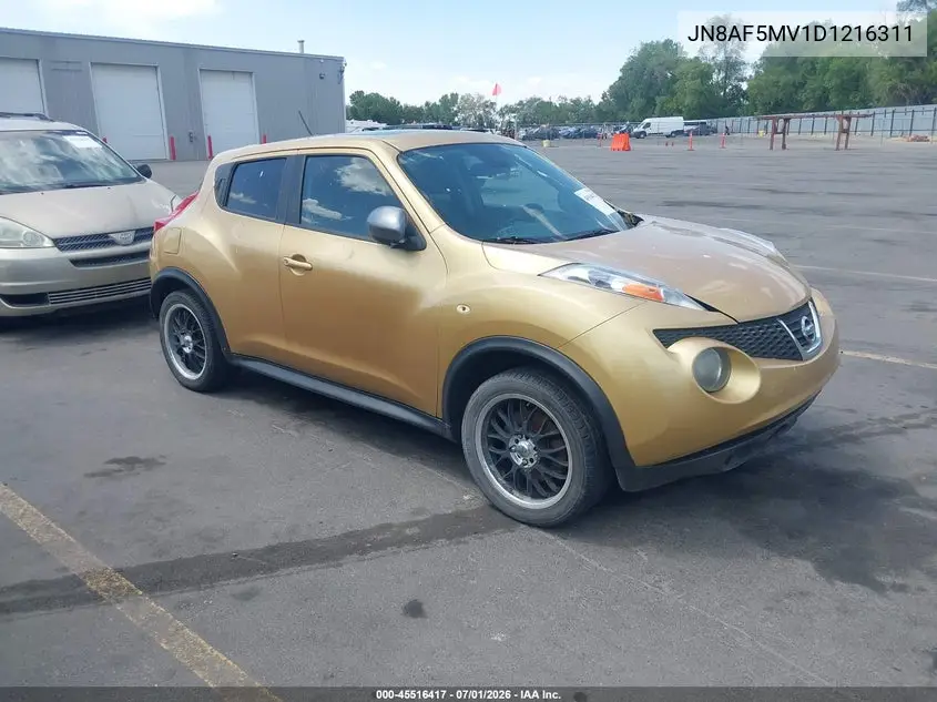 2013 Nissan Juke Sv VIN: JN8AF5MV1DT216311 Lot: 45516417