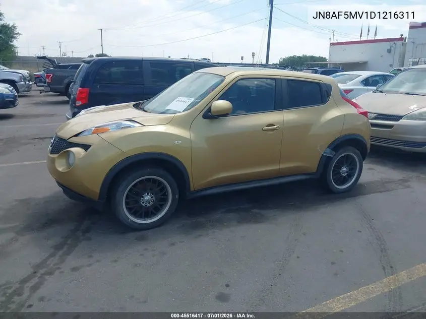 2013 Nissan Juke Sv VIN: JN8AF5MV1DT216311 Lot: 45516417