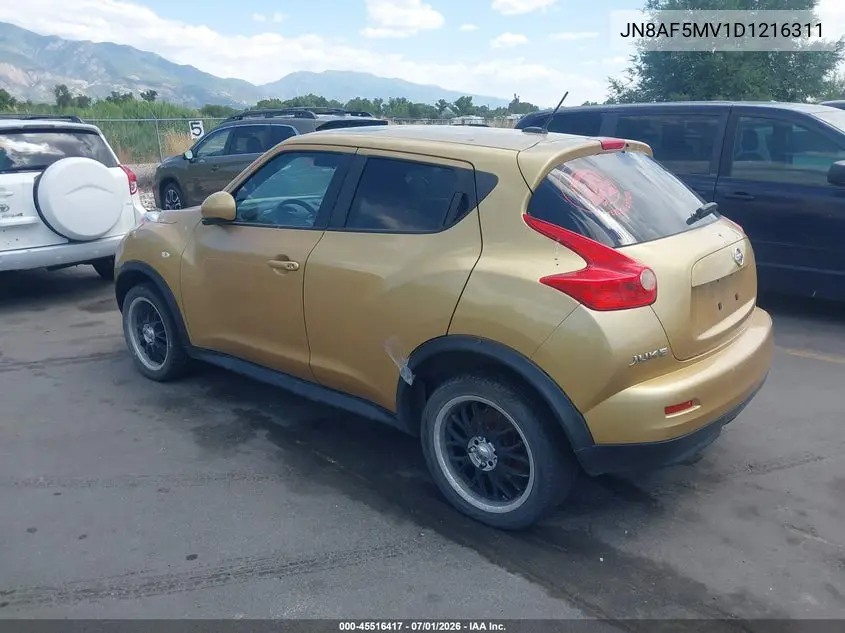 2013 Nissan Juke Sv VIN: JN8AF5MV1DT216311 Lot: 45516417