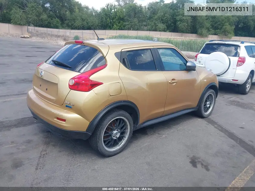 2013 Nissan Juke Sv VIN: JN8AF5MV1DT216311 Lot: 45516417