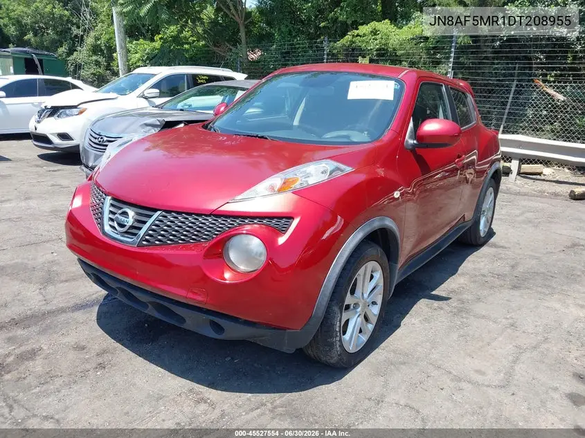 2013 Nissan Juke Sv VIN: JN8AF5MR1DT208955 Lot: 45527554